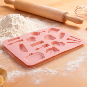 Moule en silicone créatif de qualité alimentaire FDA/LFGB, écologique, pour extérieur, outils de pâtisserie, mousse, DIY, biscuits, gâteaux, chocolat, OEM/ODM - Product Image 4