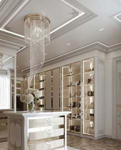 Recién llegado, armario portátil moderno personalizado de madera maciza para uso en el dormitorio del hogar, armario de dormitorio Armable - Product Image 5