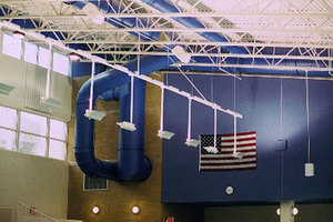 Phổ biến nhất Vải Ống dẫn không khí linh hoạt ống điều hòa không khí phụ kiện thích hợp cho sưởi ấm và làm mát không gian lớn - Product Image 5