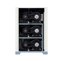 Kompresor Udara Scroll Tanpa Oli Stasioner 8 Bar Kontrol PLC PM VFD 11 KW 22 KW 7.5 KW