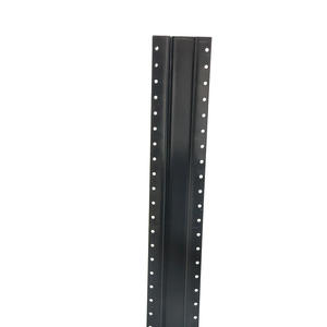 Poste de Cerca Metálico con Recubrimiento de Polvo Negro de 8 pies y 10 pies, Poste de Acero en Forma de <span class=keywords><strong>U</strong></span> para Cerca de Madera - Product Image 4