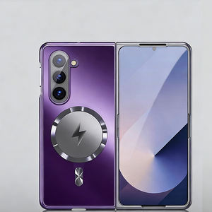 Магнитный противоударный чехол из поликарбоната класса люкс для Z Fold7/Z Fold3 в деловом стиле, складной - Product Image 5