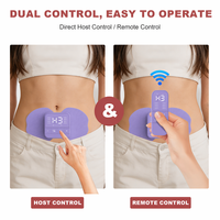 Masseur abdominal sans fil TENS EMS chauffant pour les douleurs menstruelles, 8 modes, crampes menstruelles, dysménorrhée
