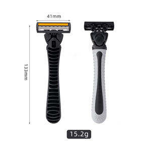 Rasoirs traditionnels à trois lames Pearlmax OEM ODM de haute qualité, jetables, de bonne qualité, <span class=keywords><strong>rasoir</strong></span> de sécurité <span class=keywords><strong>pour</strong></span> hommes - Product Image 6