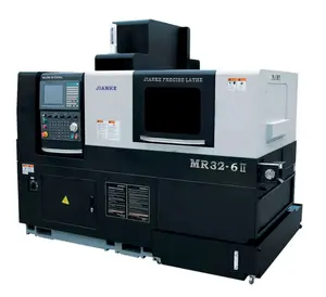 JIANKE MR326 Sliding CNC lathe 6 axis double spindle Swiss Type CNC Lathe longitudinal turning milling CNC lathe