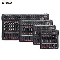 Console de mixage audio numérique professionnelle 8 canaux, console de mixage sonore avec DSP, Bluetooth, MP3, USB