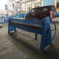 Machine manuelle de formage de brides TDF, outil de pliage de conduits CVC, plieuse de tôles
