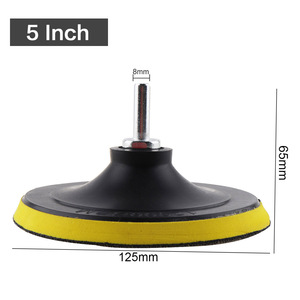 Disco de Lija Autoadhesivo de 4 Pulgadas, Herramienta Abrasiva para Pulir, Amoladora Eléctrica, Diámetro del Eje de 8 mm - Product Image 2