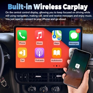 Autoradio tactile 16,8 pouces pour Jeep Wrangler 2011-2017 avec CarPlay, GPS, lecteur vidéo, unité centrale multimédia, système d'exploitation Android, garantie 1 an - Product Image 6