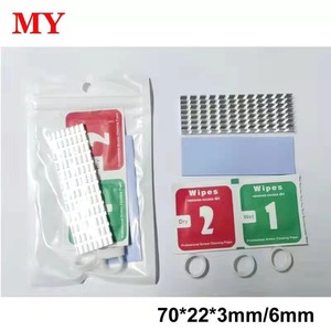 SSD M.2 M2 2280 ของฉัน พร้อมแผ่นระบายความร้อนทองแดงและเคลือบกราฟีน 10kV ชุดติดตั้ง MY110 M2 M.2 2280 แผ่นระบายความร้อน SSD M2 M2 M2 M2 M - Product Image 4
