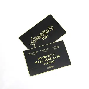 Customized New Style High Quality Stainless Steel Laser Line Credit Card Metal Business Card