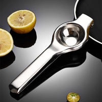 Portable 304 En Acier Inoxydable Cuisine Orange Lime Fruits Presse Presse Froid De Poche Main Agrumes Portable Citron Manuel Presse-agrumes
