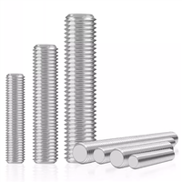 Threaded Rod Manufacturers 12FT 1/2" 2-1/2" Mild Steel DIN975 976 Studs & Threaded Rods Blue Zinc Plated Black Thread Rod