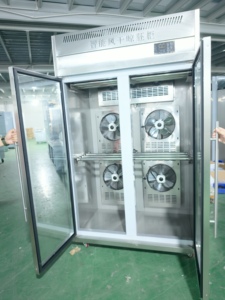Vitrine <span class=keywords><strong>de</strong></span> présentation personnalisable en acier inoxydable à refroidissement par air pour la déshydratation et la conservation <span class=keywords><strong>de</strong></span> la canard <span class=keywords><strong>de</strong></span> <span class=keywords><strong>Pekin</strong></span> et <span class=keywords><strong>de</strong></span> l'oie - Product Image 4