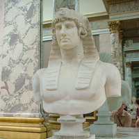 Vente Flash : Sculpture en Pierre Exquise de Buste Masculin Grandeur Nature, Style Artistique Grec-Romain, Statues en Marbre Sculptées Demi-Corps Masculin
