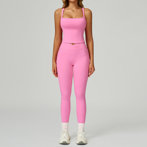 <span class=keywords><strong>Abbigliamento</strong></span> <span class=keywords><strong>sportivo</strong></span> personalizzato di alta qualità 3 pezzi Yoga Gym Set Fitness reggiseno allenamento Leggings pantaloni a zampa tuta da donna - Product Image 5