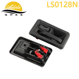 มือจับประตูด้านในรถจี๊ปแรงเลอร์ รุ่น LS0128N สีดำ พลาสติกผสมโลหะ ปี 1984-2004 - Product Image 4
