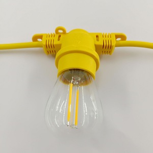 Luces Solares de Jardín E27 E26 S14, Bombillas Incandescentes Resistentes al Agua, Guirnalda de Luces Colgantes para Exteriores, 20000 Horas de Duración - Product Image 2