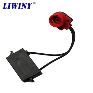 Liwiny OEM Xenon Ballast 1307329054 D2S Igniter Socket Starter AL 2pin 1 307 329 054 for 00-02 Mercedes S-class 01-04 SLK-class