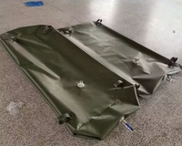 Réservoir souple gonflable Jiamei Industry de 1500 litres en TPU résistant aux déchirures pour stockage d'huile, d'essence et de diesel
