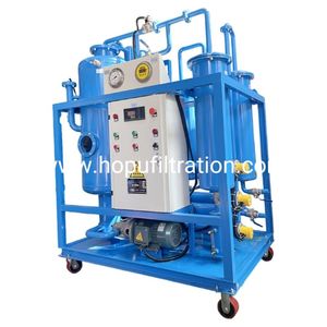 Nouvelle Station de Filtration d'Huile de Turbine Sous Vide Triphasée 380V Hopu, Machine de Purification d'Huile, Plateau de Collecte des Déversements d'Huile, Capteur de Fuite, Système de Refroidissement par Air - Product Image 5