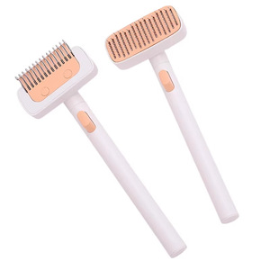 Cat Dog Hair <b>Brush</b> Set <b>Smoothing</b> Detangling Comb For Bichon Frise Teddy Pets Grooming Tool - Product Image 1