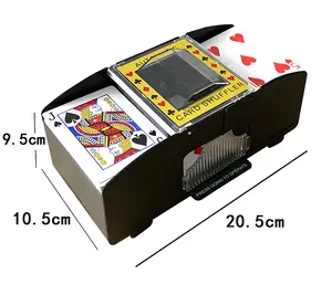 Groothandel Handige Poker Doos Machine Automatische Poker Schuifelen Machine Prop Deal Card Distributeur