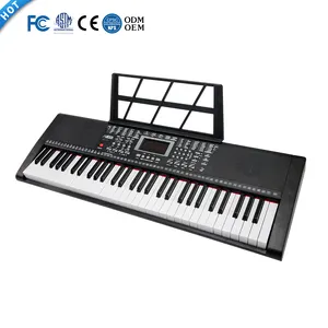 BD Music Educational Instrument 61 Keys LED Display Screen Multi-function Electronic Keyboard For Kids