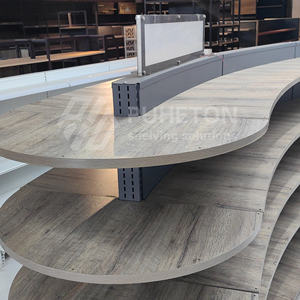 Tùy chỉnh ánh sáng nhiệm vụ kim loại Gondola Kệ siêu thị giá trong các kích cỡ khác nhau - Product Image 3