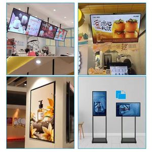 Quảng cáo hiển thị thiết bị treo tường kỹ thuật số Áp phích cảm ứng màn hình <span class=keywords><strong>LCD</strong></span> sản phẩm Công Khai - Product Image 5