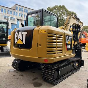 Mini-excavatrice sur chenilles Cat 306E2 à faible consommation de carburant, de haute qualité, hydraulique, pour travaux de terrassement et construction, d'occasion - Product Image 5