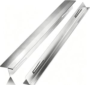 Stainless Steel Stove Counter <b>Gap</b> Cover Heat Resistant Kitchen Gas Stove Side <b>Gap</b> Filler Easy To Clean <b>Gap</b> Sealing Strip - Product Image 5