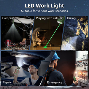 New Style Green <strong>Laser</strong> Mini Torch Travel Compact Multi-Mode Pocket LED Flashlight - Product Image 6