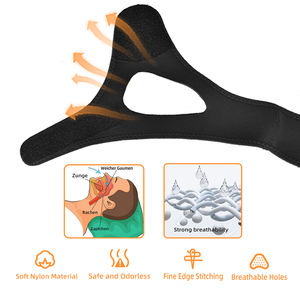 Perjalanan Neoprene dapat dicuci malam nyaman berhenti mendengkur produk perangkat tali dagu untuk mendengkur - Product Image 3