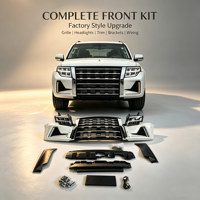 Kit de Ensamblaje de Carrocería para Mitsubishi Pajero V93 V97 SUV, Actualización a Nuevo Estilo 4x4, Kits de Modificación Exterior