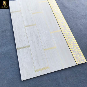 Matériaux de construction de Foshan, grande dalle de <span class=keywords><strong>carrelage</strong></span>, <span class=keywords><strong>carrelage</strong></span> antique pour maison, revêtement de sol et de mur, <span class=keywords><strong>carrelage</strong></span> en porcelaine à veinage doré mat, aspect bois blanc - Product Image 2