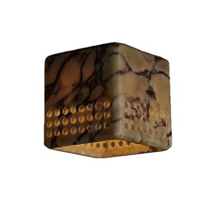 Plafonnier carré en marbre naturel, LED, commande par interrupteur filaire, pour villa, hôtel, couloir, entrée - Product Image 5