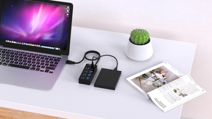 ฮับ4-in-1 <span class=keywords><strong>USB</strong></span> 3.0ความเร็ว5Gbps 4-พอร์ตพร้อมสวิตช์เปิด/ปิดไฟ LED ในสต็อกแฟลชไดรฟ์เครื่องพิมพ์ HDD ได้รับ<span class=keywords><strong>การ</strong></span>รับรอง - Product Image 3