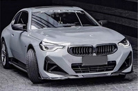 Grille de ventilation de pare-chocs avant en carbone sec pour BMW Série 2 G42 Coupé M240 M Sport 2022+ Style automobile