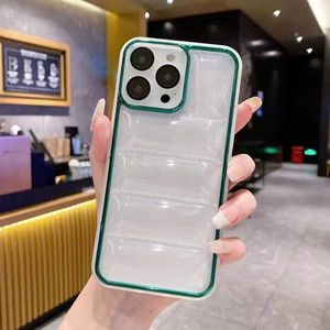 Funda de moda al por mayor, diseño de lujo, chaqueta de plumón, fundas de teléfono acolchadas de TPU a granel para Oppo A38 <span class=keywords><strong>A77</strong></span> A15 RENO 8T REALME C30 - Product Image 2