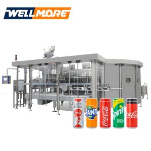 Chuyên nghiệp năng lượng uống có thể làm đầy máy có ga máy nước giải khát có thể niêm phong máy có thể đóng Gói máy - Product Image 5