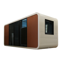 Maisons en forme de pomme préfabriquées Maisons à bas prix Chambre d'hôtel en capsule en forme de pomme Maisons en forme de pomme pour dormir