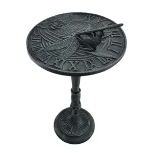 Mental Cast Iron Sundials for The Garden Decoration Home Antiqued Sundial With Stand