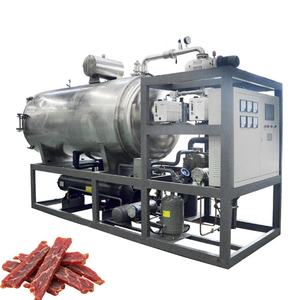 专业工业用火鸡肉、鹅肉真空冷冻干燥设备，用于优质干肉生产 - Product Image 1