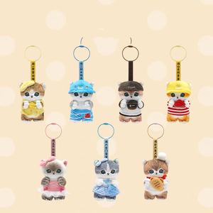 Original Mofusand <b>Frozen</b> Robot Shark Cat Weekly Mental State Doll Hanger Toy EVA PVC Fur <b>Blanket</b> Small Pendant - Product Image 1