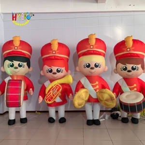 फेस्टिवल सिटी परेड कार्यक्रम चलने वाले इंफ्लेटेबल ड्रेस इंफ्लेटेबल बैंड चलने वाली पोशाक - Product Image 2