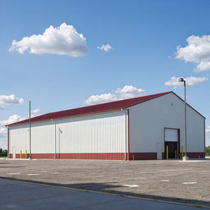 مبنى بهيكل فولاذية جاهزة الصنع متينة وفعالة من حيث التكلفة للاستخدام الصناعي والزراعي - Product Image 1