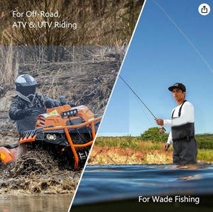 TOPIND Aves de caza impermeables de neopreno con botas de goma aisladas - Product Image 5