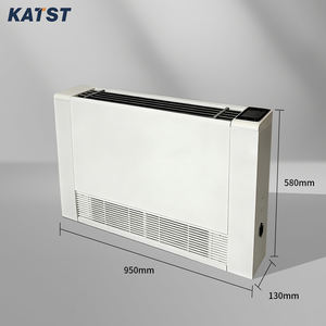 Ultradunne, stille, vrijstaande airconditioning; verticale, zichtbare ventilatorconvector - Product Image 4