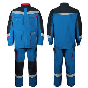 Conjunto de Ropa de Trabajo Protectora Xinke de Poliéster Ignífugo y Antiestático para Fábrica y Taller, Ropa de Seguridad - Product Image 3